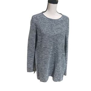 eileen fisher marled pullover sweater